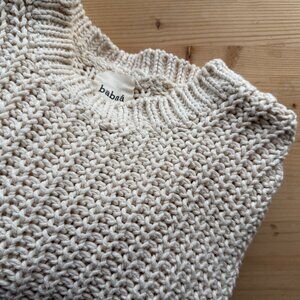 Babaa Cotton Jumper No18 in Natural